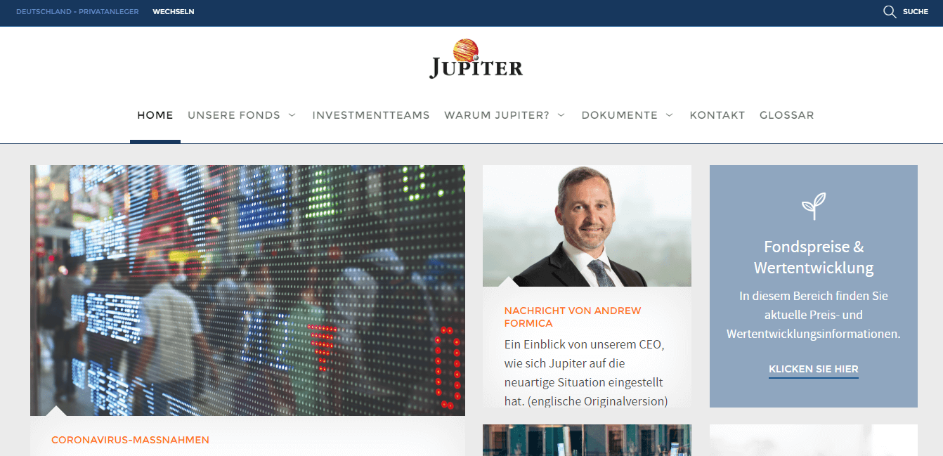 Jupiter Asset Management Limited Niederlassung Frankfurt