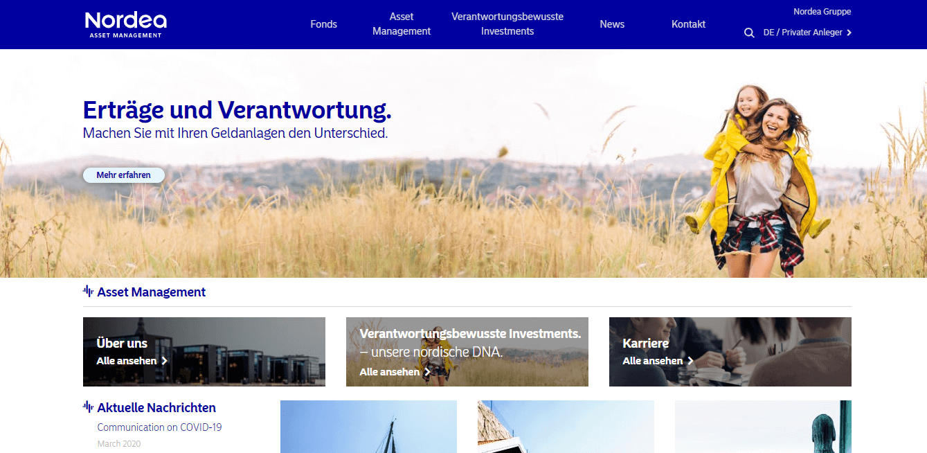 Nordea Investment Funds S.A. – German branch